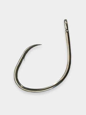 20pcs Size 2 Fishing 2x Kahle Hooks Nickel tackle Wide Gap Circle Catfish  #2
