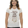 Faith Love Hunt Tee | Tan