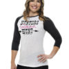 Hunters Gonna Hunt Long Sleeve Tee | White/Black