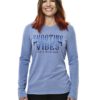 Shooting Vibes Long Sleeve Tee | Sterling Blue