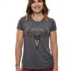 Sugar Skull Tee | Gray